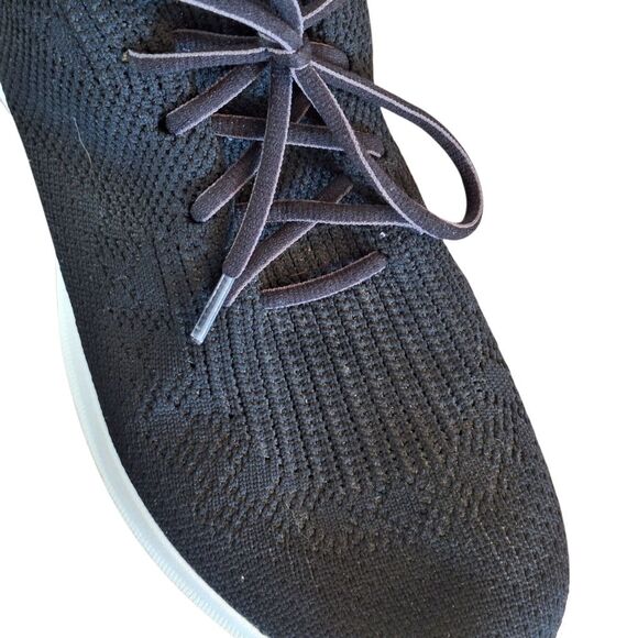 Womens FitFlop Sporty Uberknit Slip-on Black High Top Comfort Sneaker Sz 7.5 - Picture 5 of 14